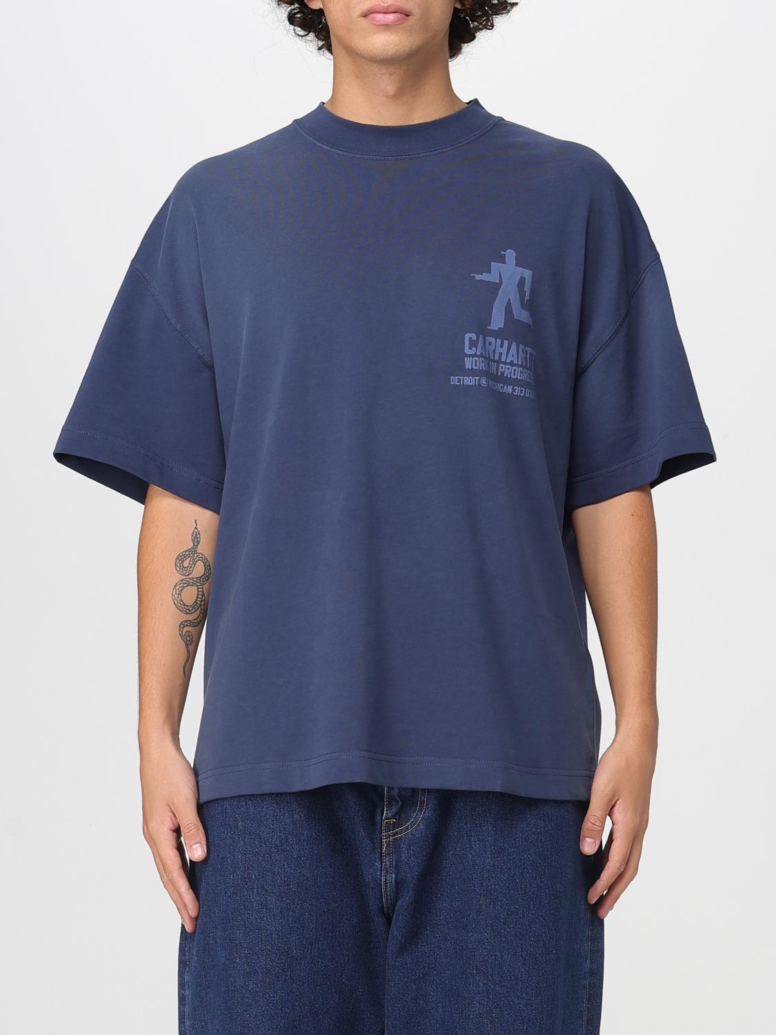T-Shirt CARHARTT WIP Men color Blue T-Shirt CARHARTT WIP Men color Blue