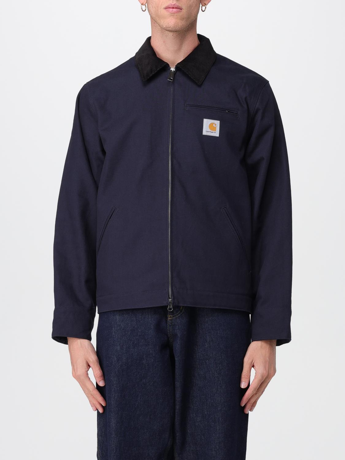 Carhartt Jacket  Wip Men Color Navy In Black