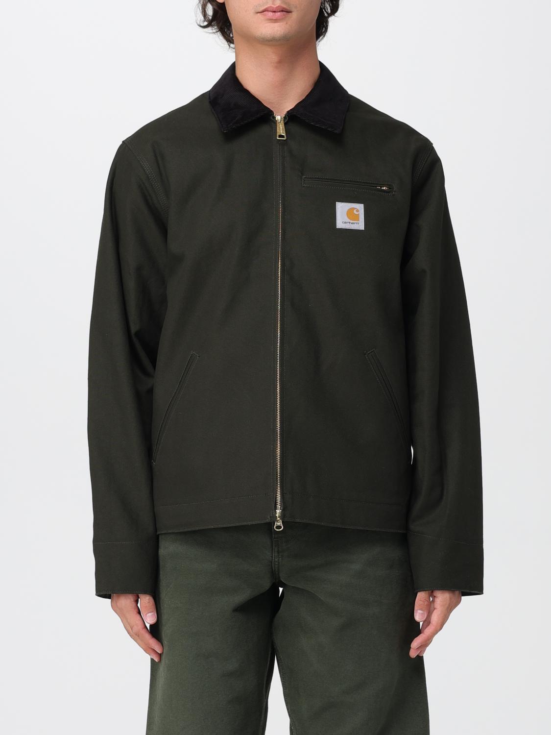 Carhartt Long-sleeved Casual Jacket In Green