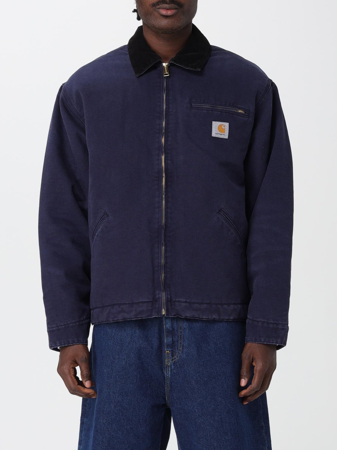 Carhartt Jacket  Wip Men Color Navy In Blue