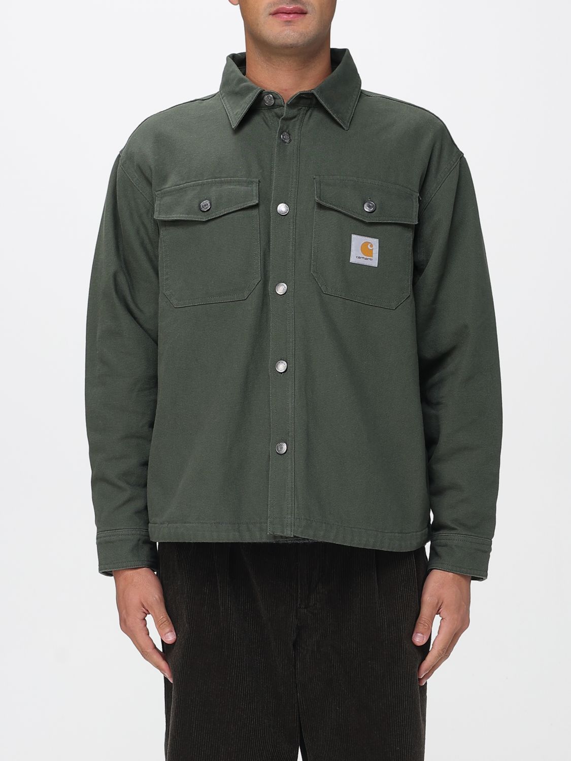 Giacca camicia Selby Shirt Jac in tela di cotone Carhartt Wip