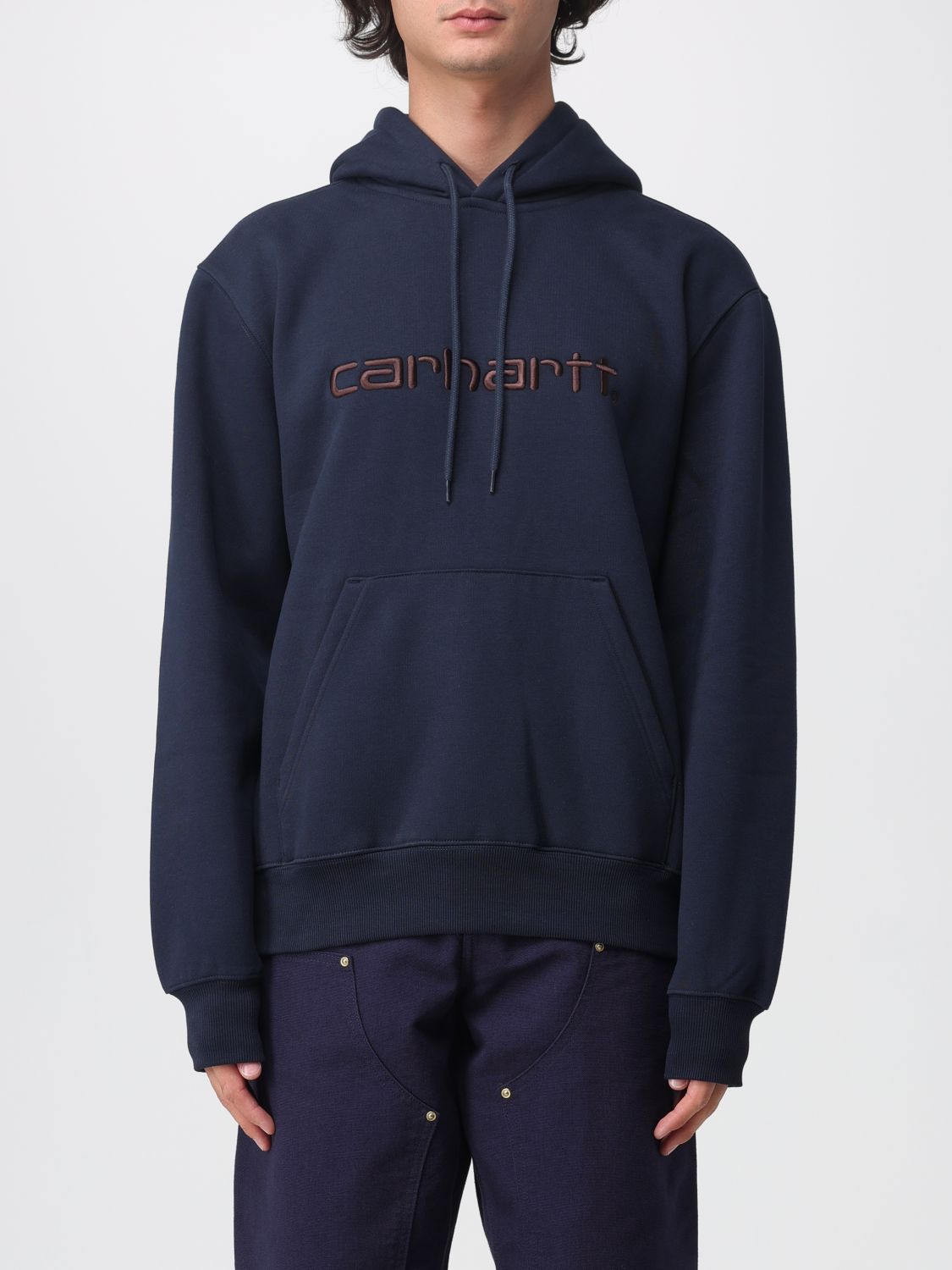 Carhartt Sweatshirt Wip Men Color Blue In Multi