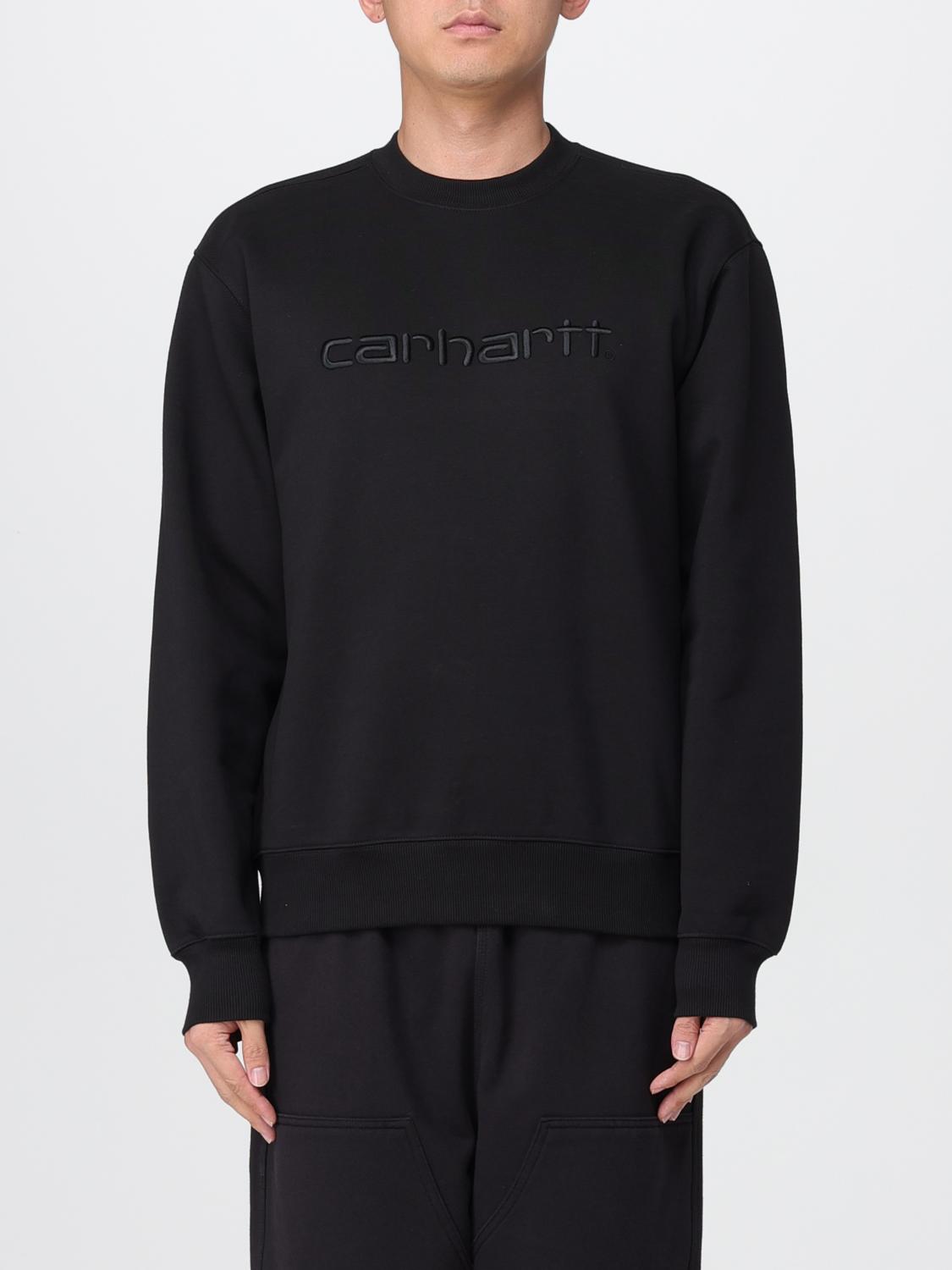 Carhartt Sweatshirt  Wip Men Color Black In Blue