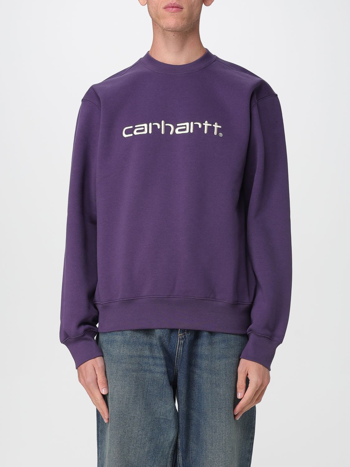 Carhartt Sweatshirt  Wip Men Color Violet In Purple