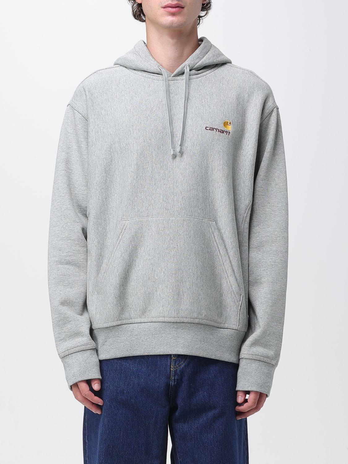 Carhartt Sweatshirt Wip Men Color Grey In Gray