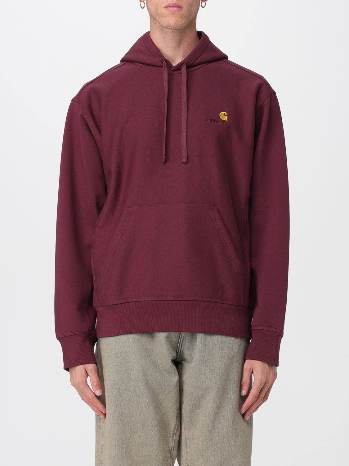Carhartt Cotton Blend Sweatshirt In Red