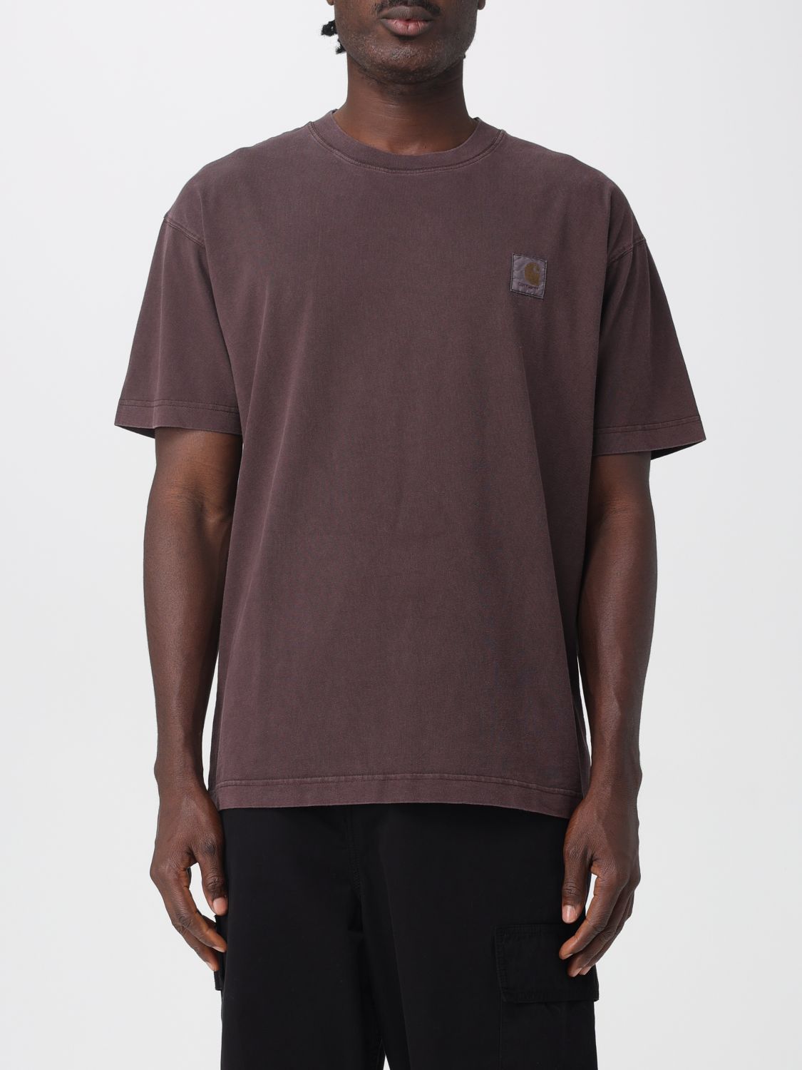 Carhartt T-shirt Wip Men Color Brown In Brown