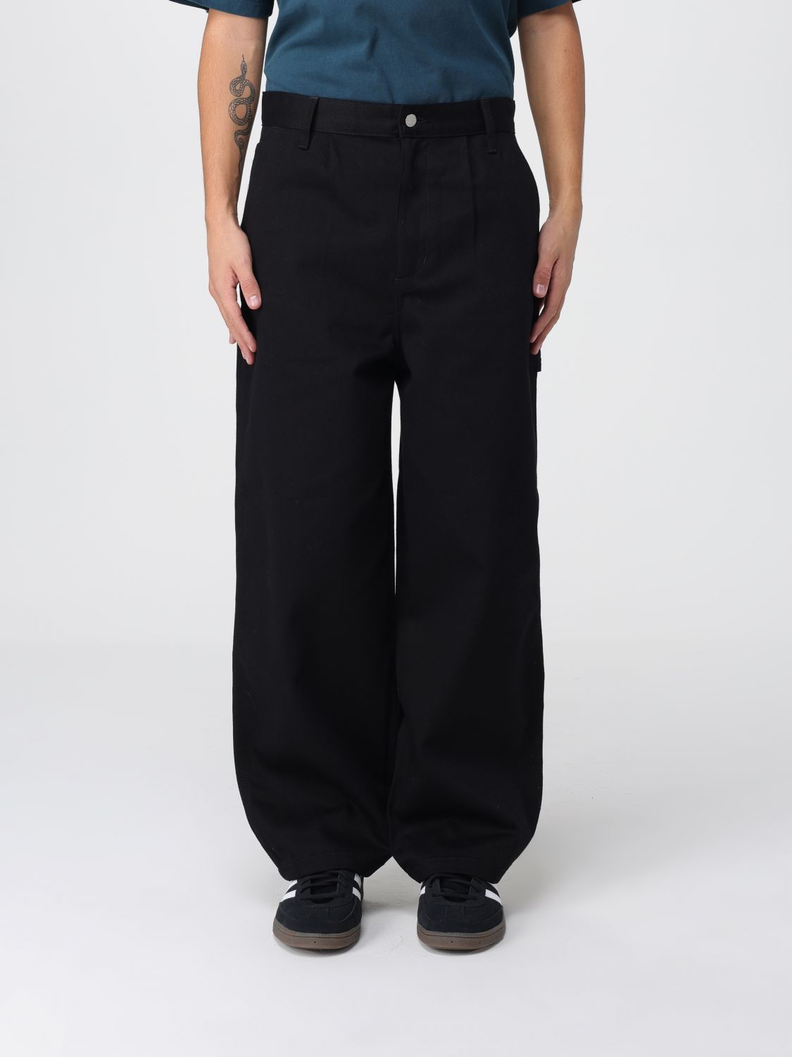 Carhartt Pants  Wip Men Color Black In Blue