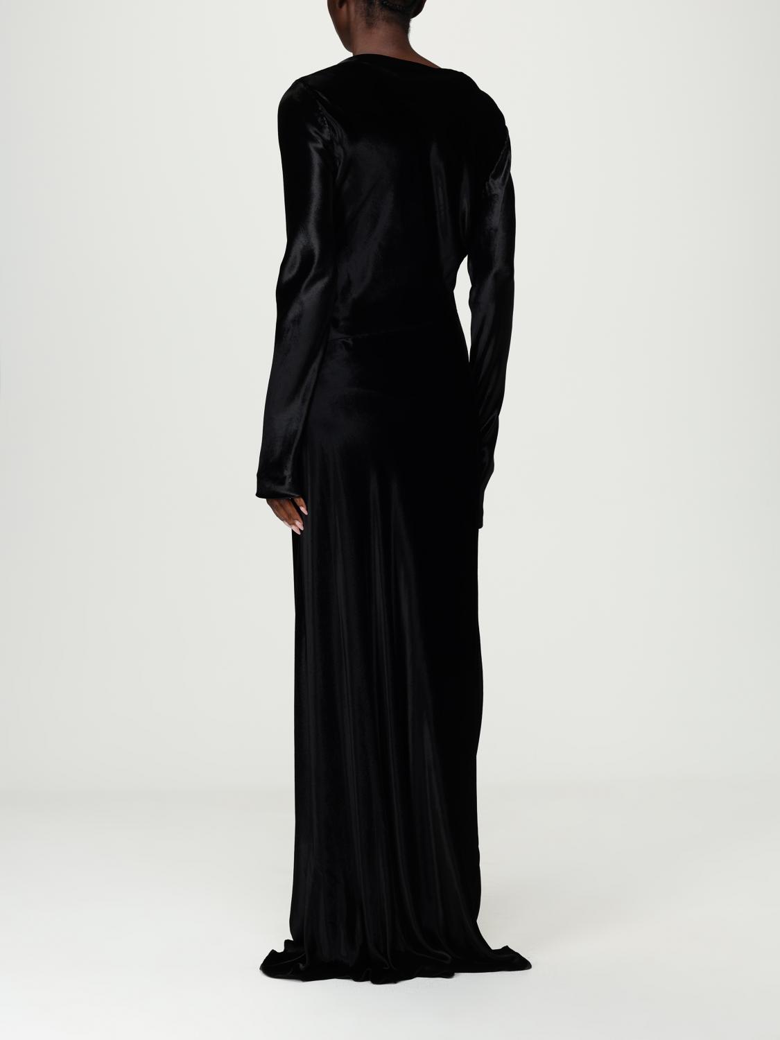 Alberta Ferretti Dress Woman In Black