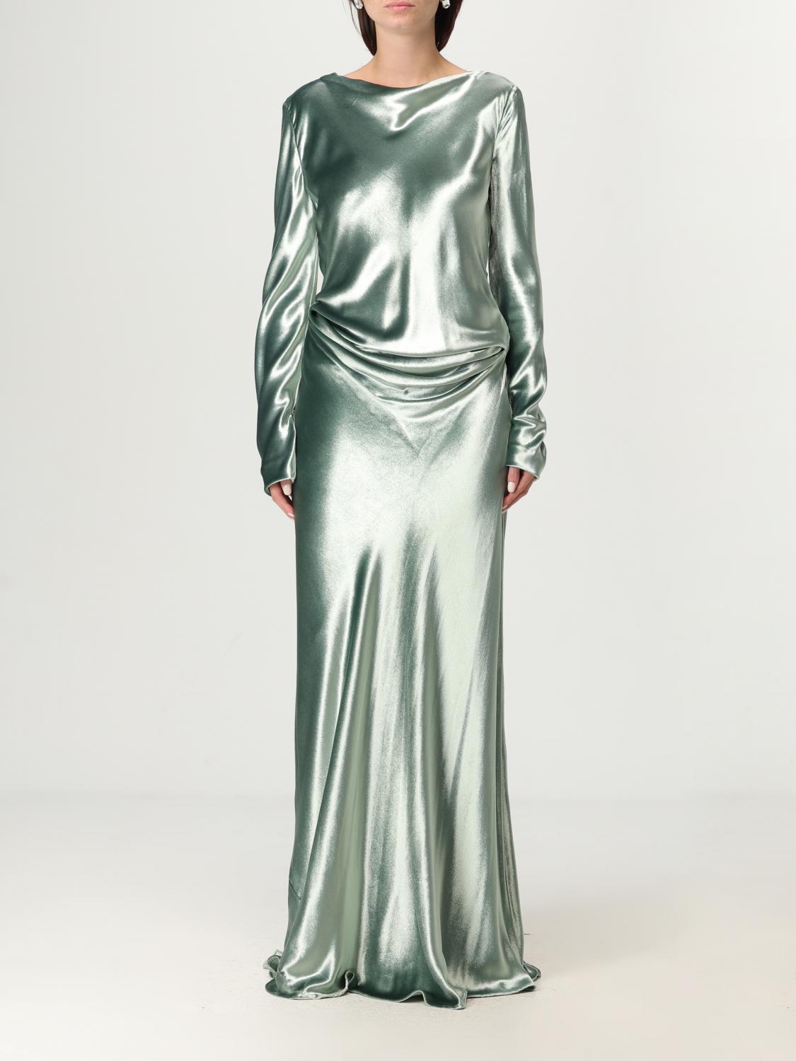 Alberta Ferretti Dress Woman  In Green
