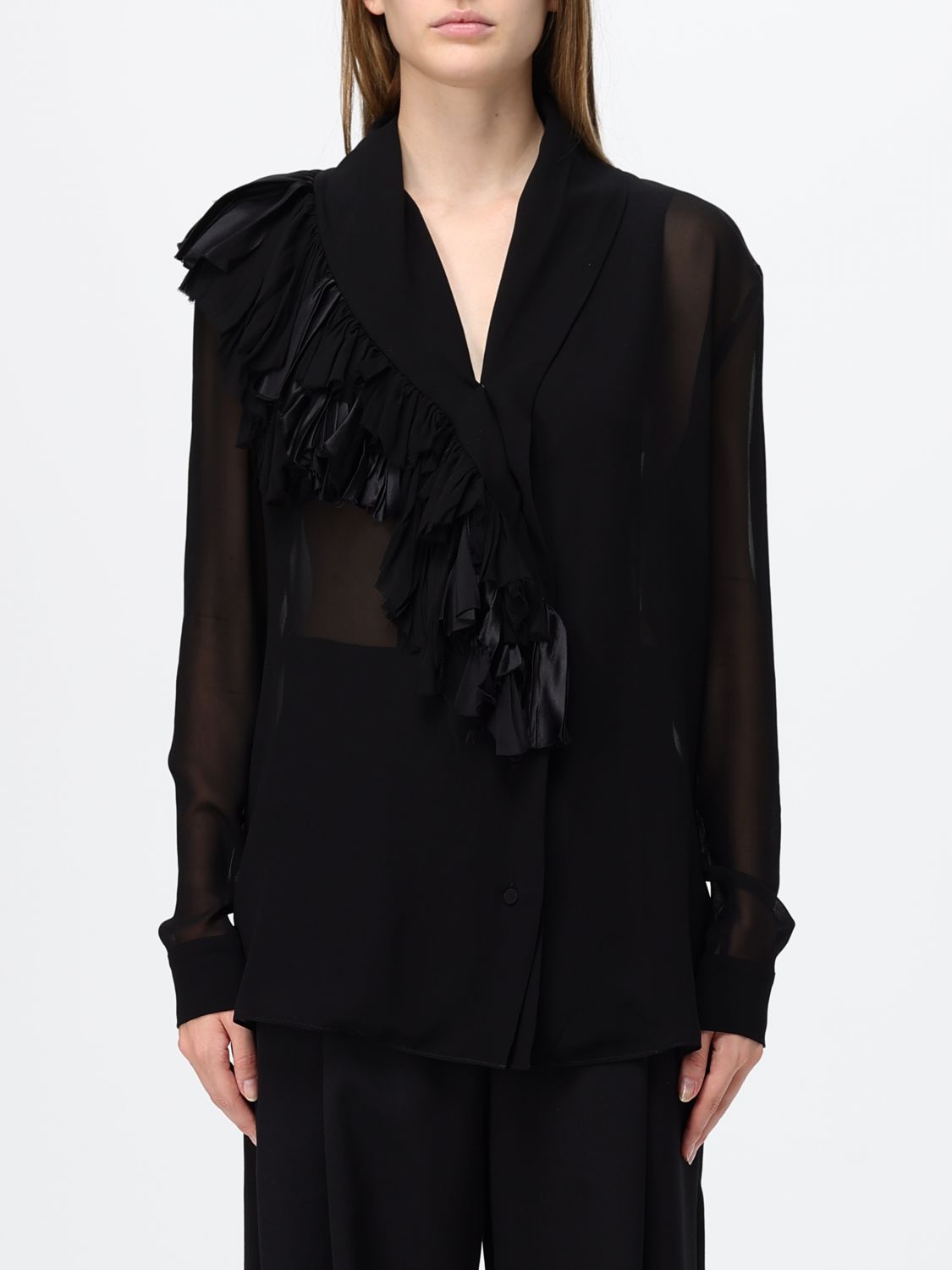ALBERTA FERRETTI Top Woman color Black