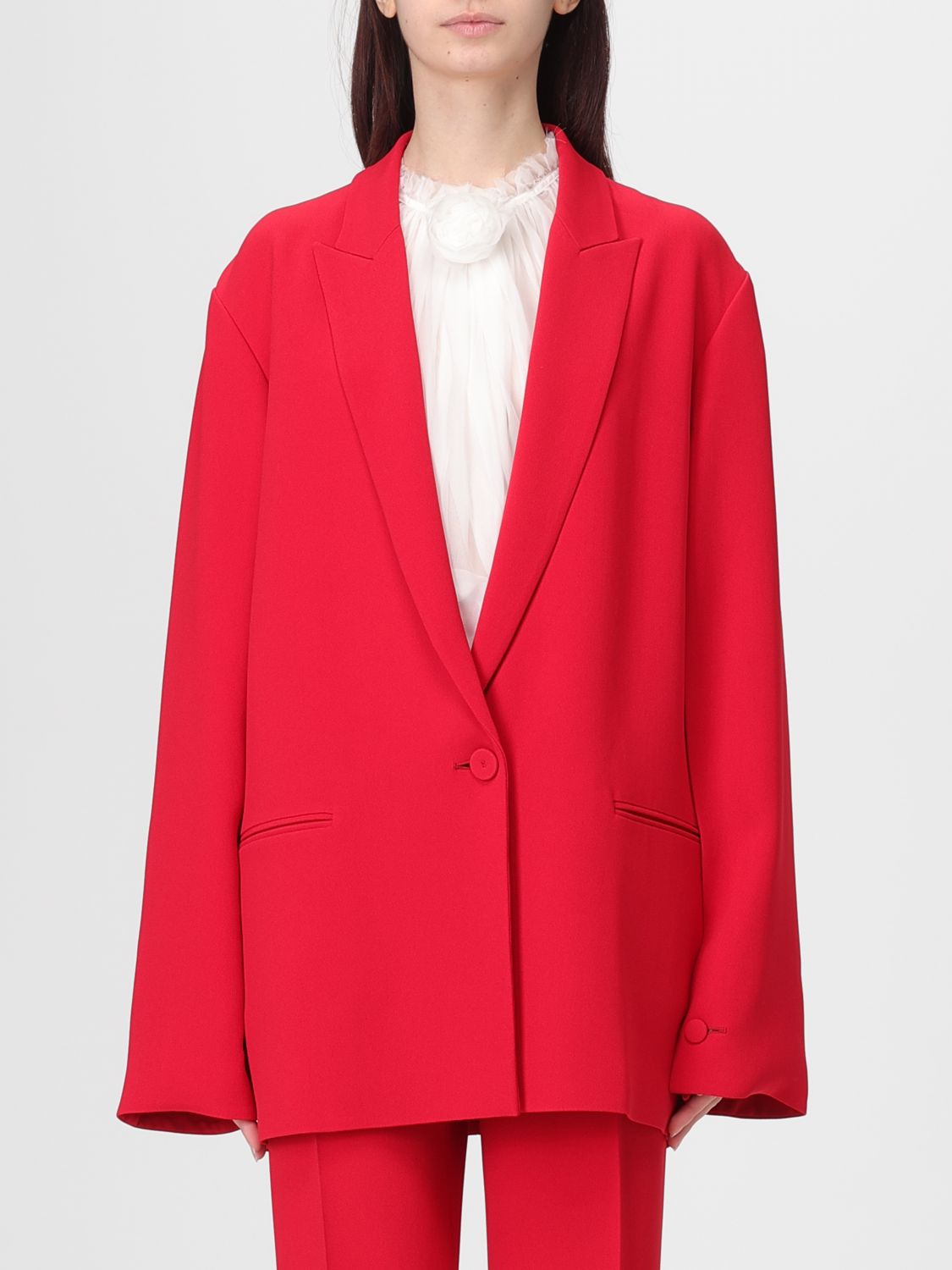Alberta Ferretti Jacket  Woman Color Red In Red