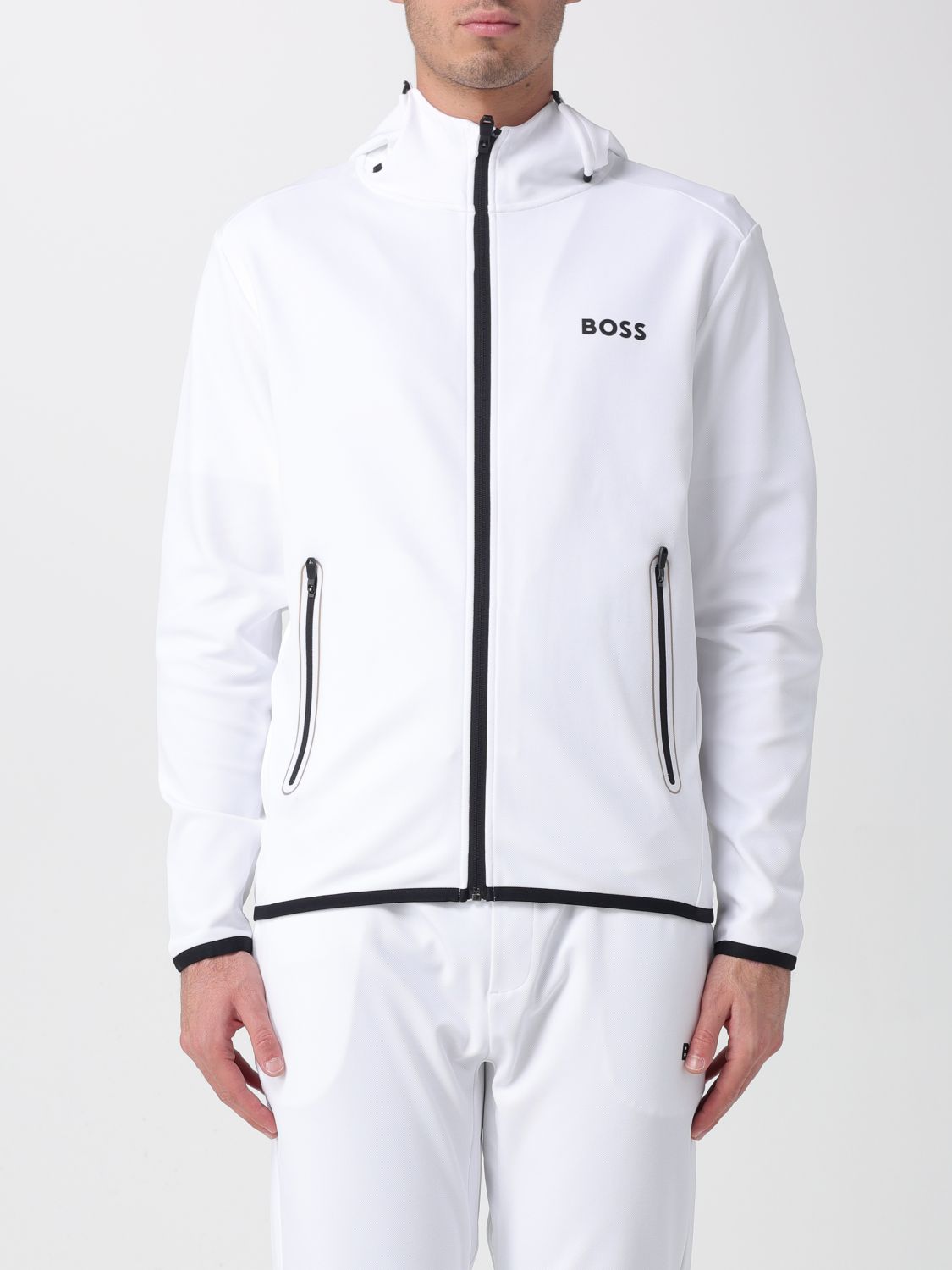 Hugo Boss Sweatshirt Boss Men Color White
