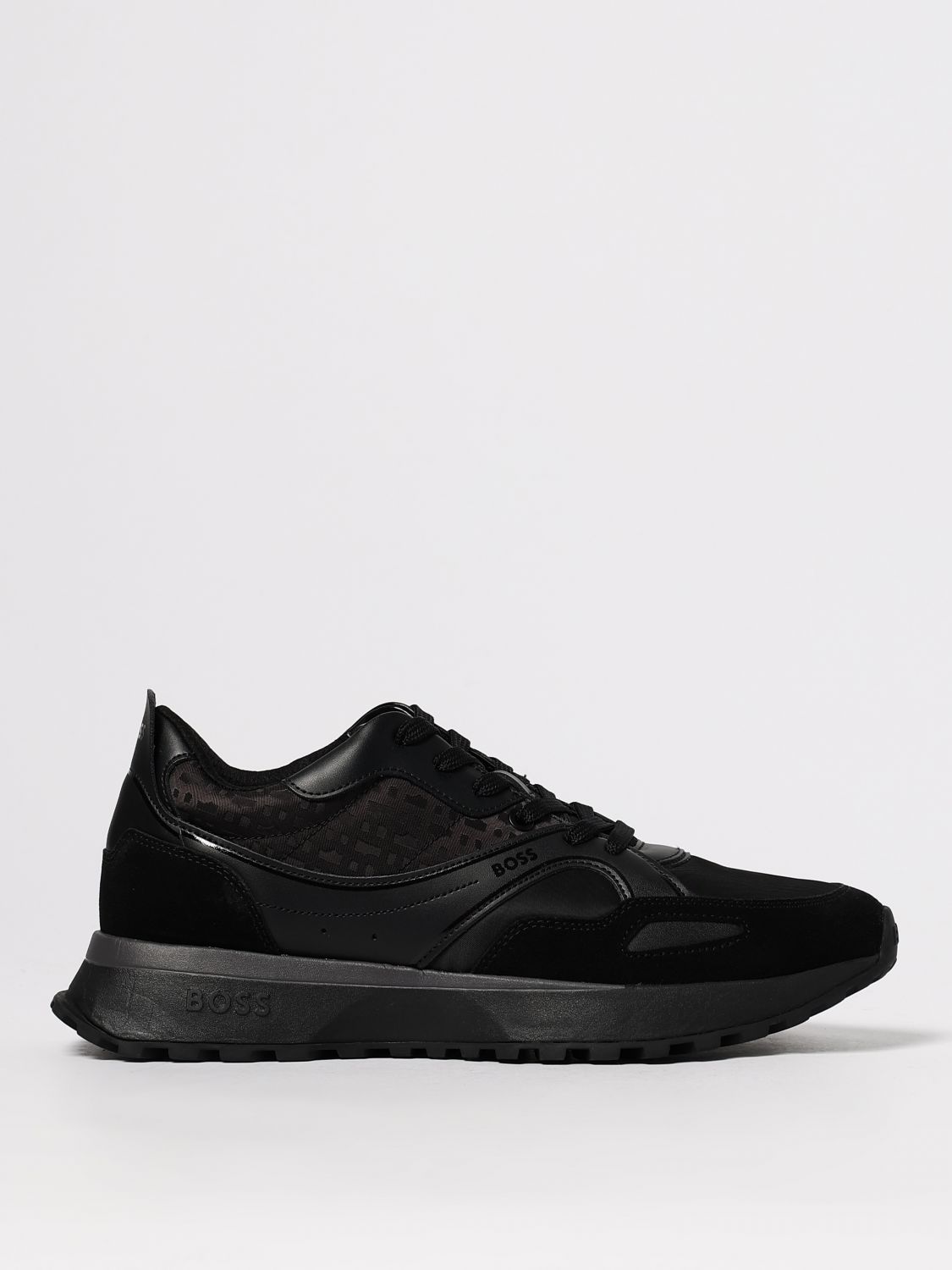 Hugo Boss Boss Jonah Runn Mxmn Sneaker In Black