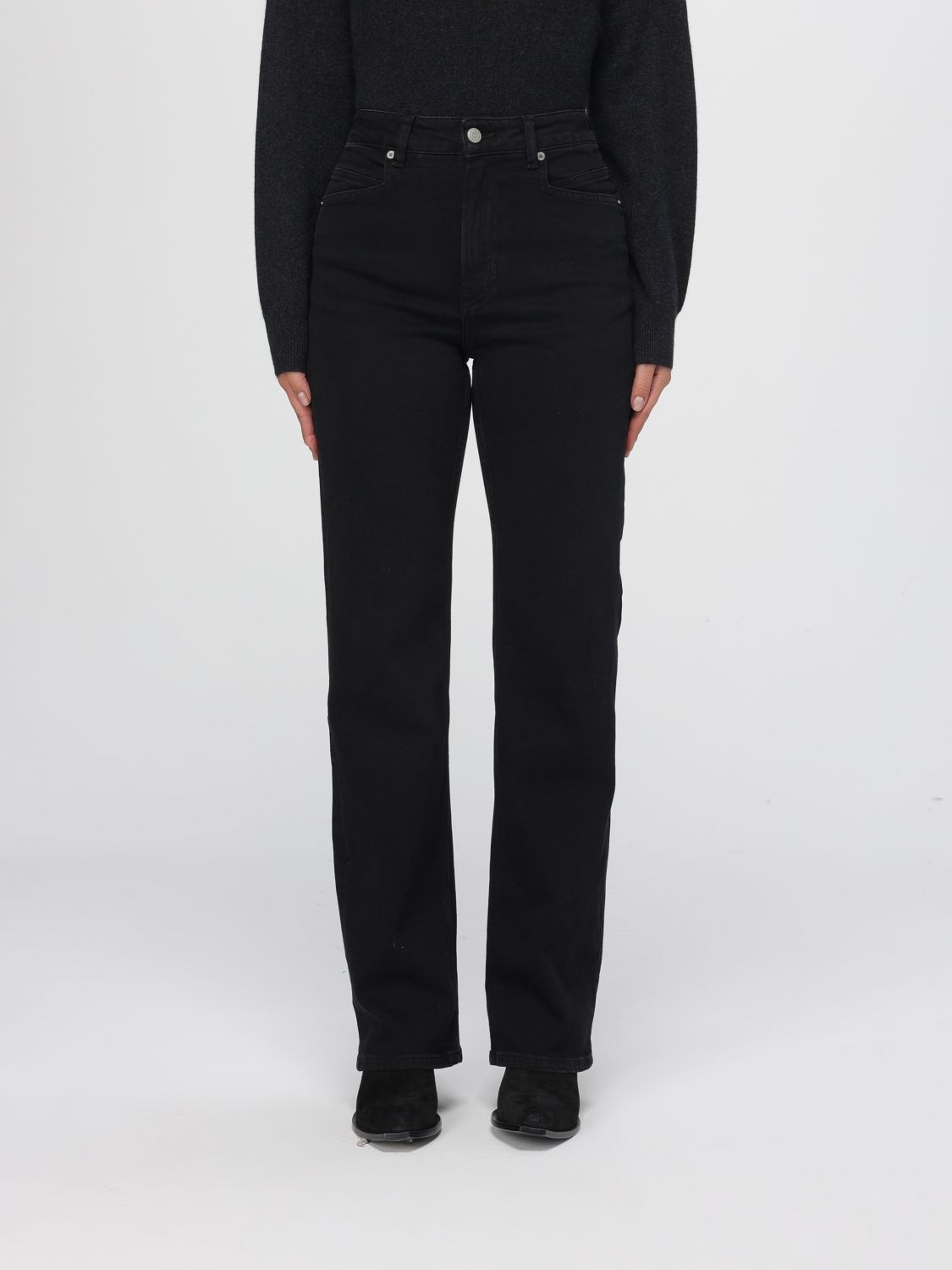 Hugo Boss Jeans Boss Woman Color Black In Black