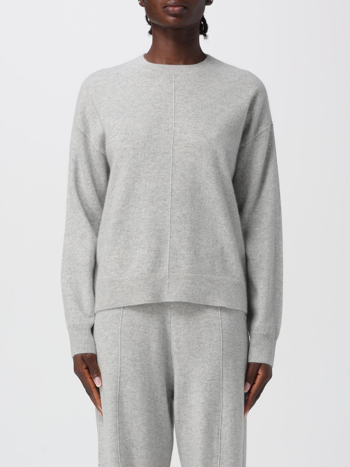 Hugo Boss Sweater Boss Woman Color Pearl In Gray