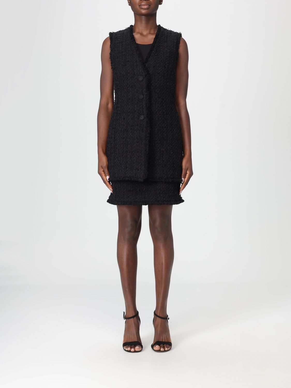 Hugo Boss Blazer Boss Woman Color Black In Black