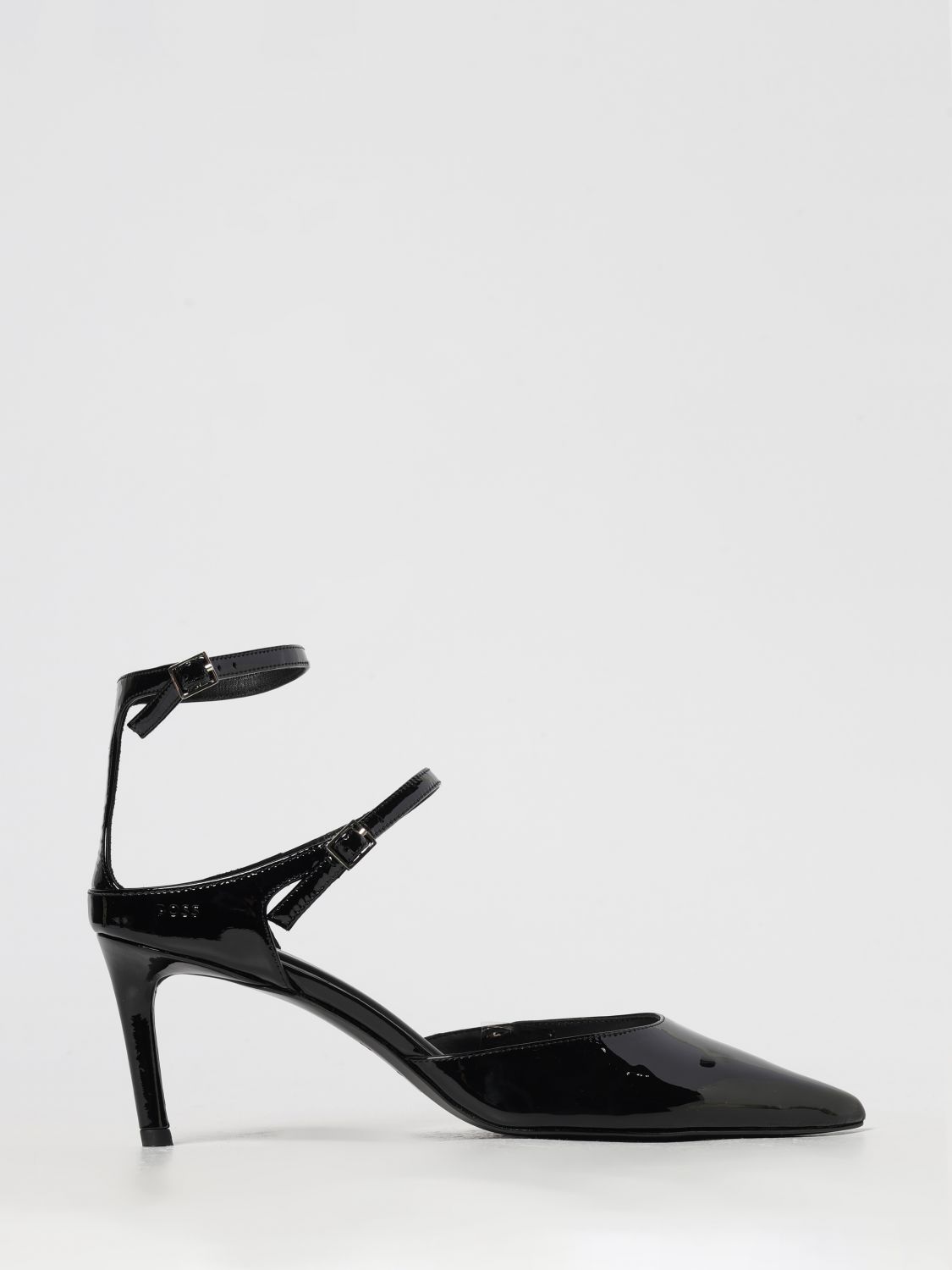 Hugo Boss Boss Leather Pumps In Black