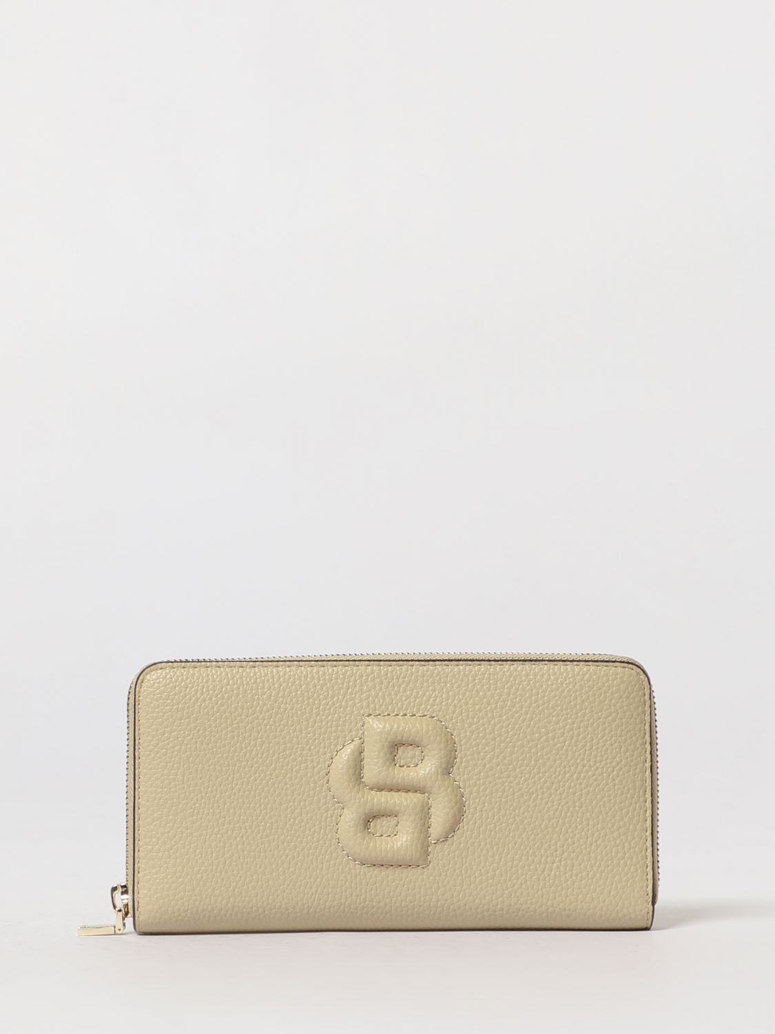 Hugo Boss Wallet Boss Woman Color Ivory In Neutral