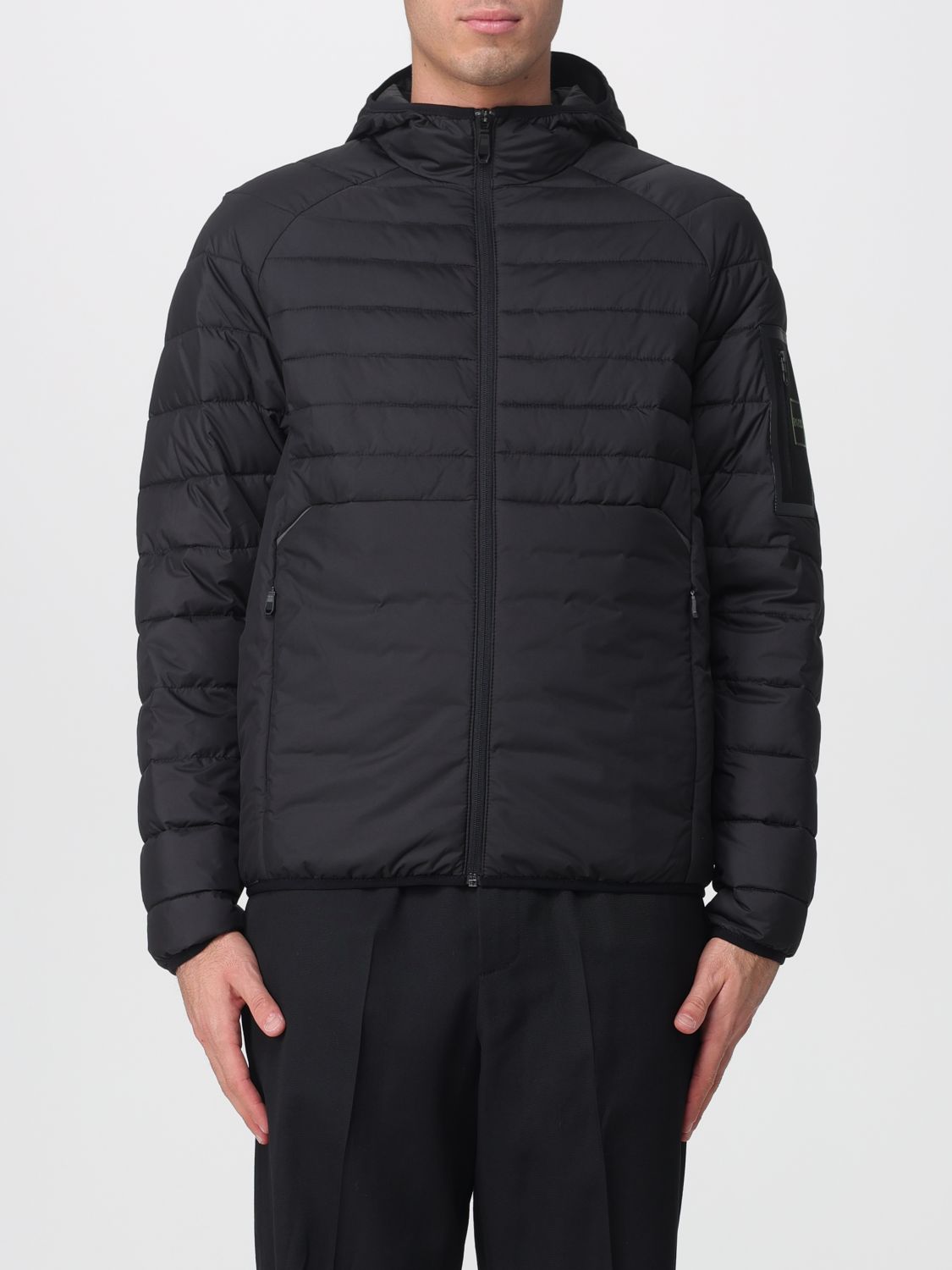 Hugo Boss Boss Man Puffer Black Size Xxl Polyester In Black