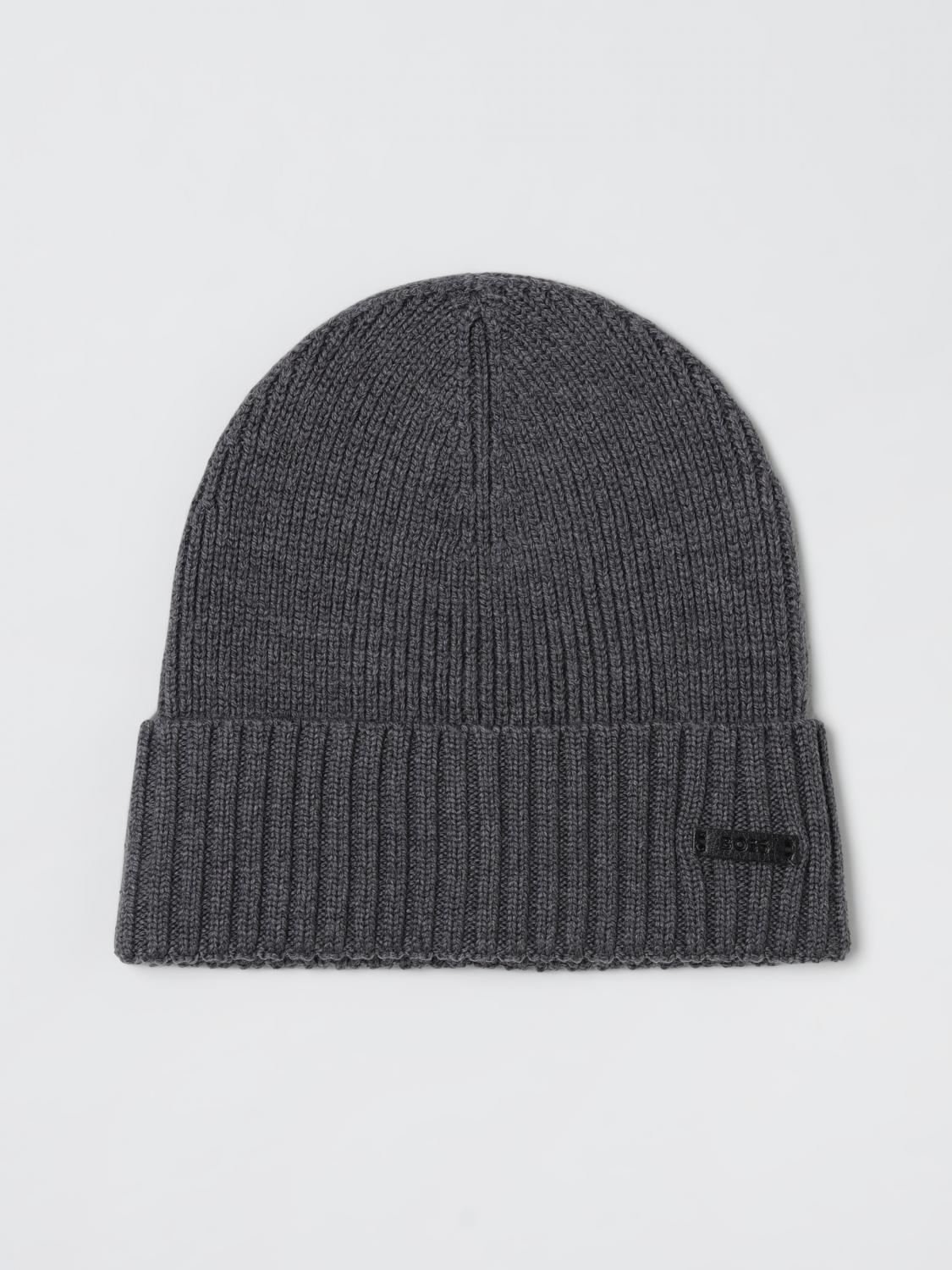 BOSS Hut Herren Farbe Grau