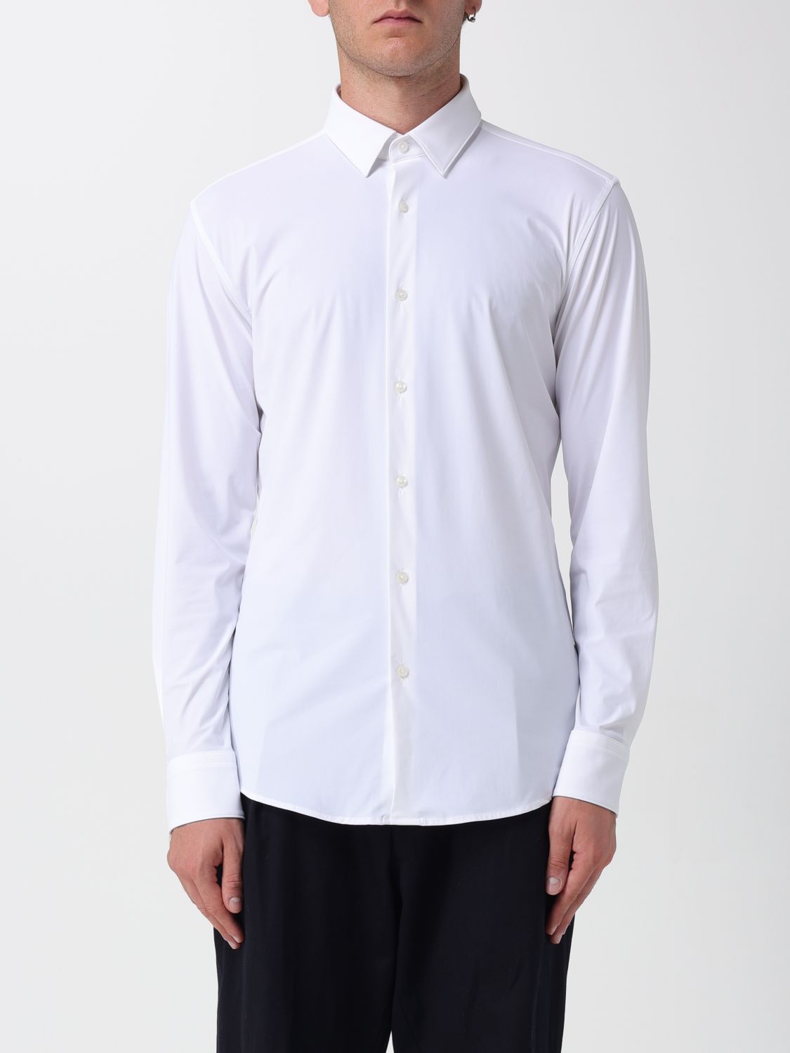 Hugo Boss Shirt Boss Men Color White In White