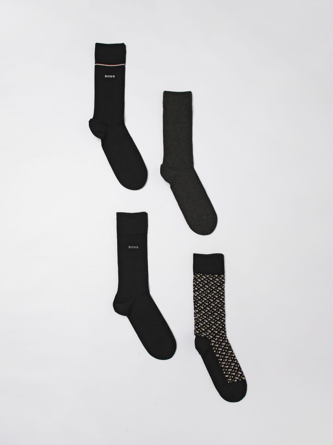 Hugo Boss Socks Boss Men Color Black