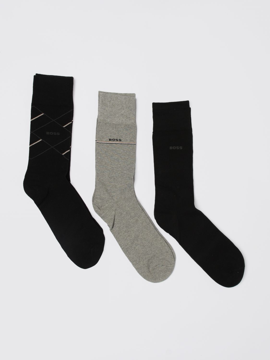 Hugo Boss Socks Boss Men Color Black