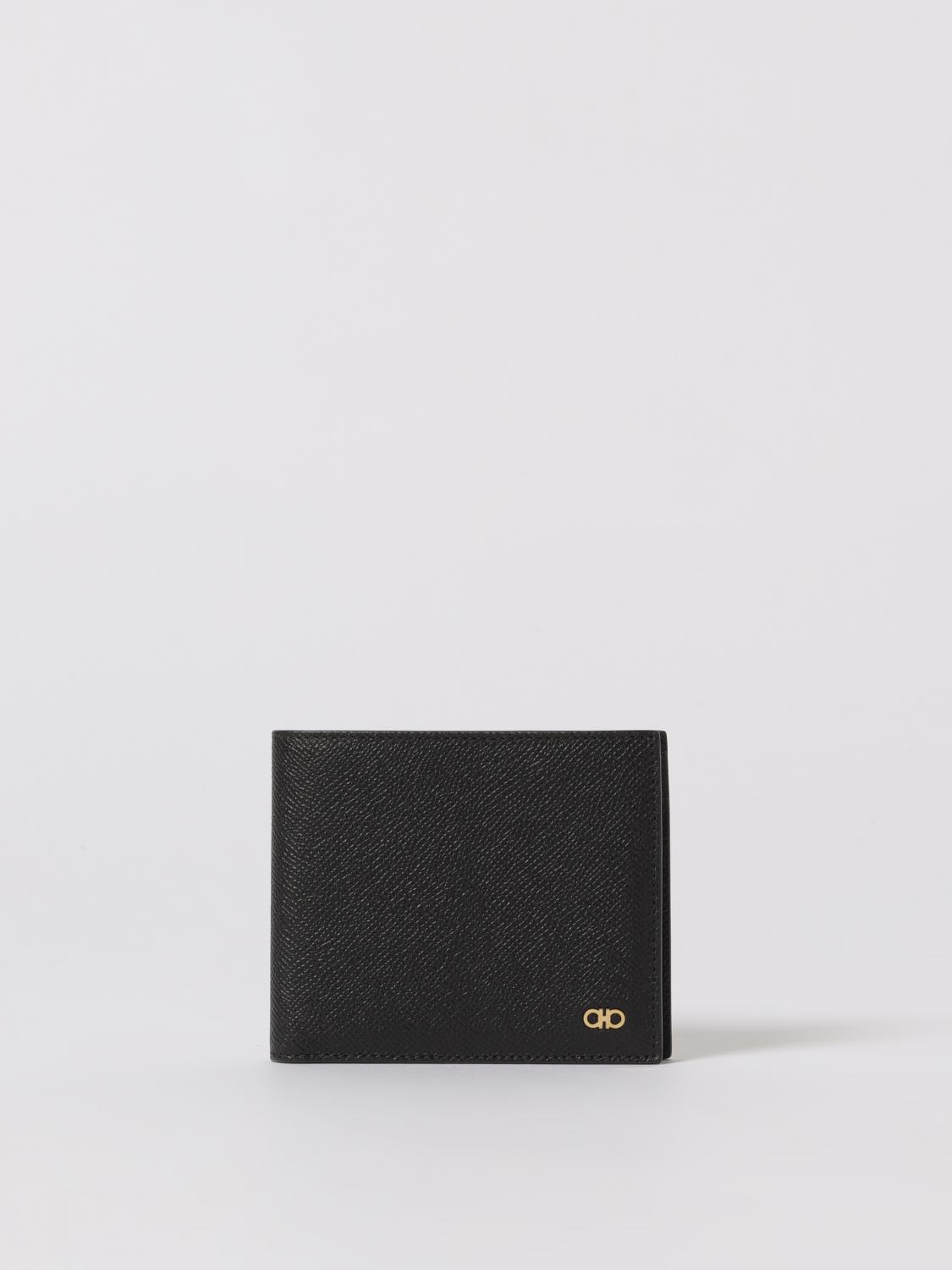 Ferragamo Wallet  Men Color Black In Black