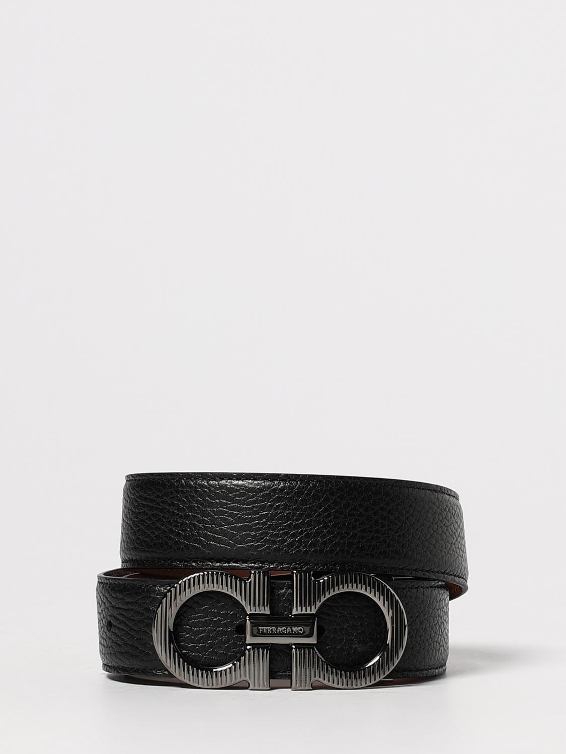 FERRAGAMO Belt Men color Black　FERRAGAMO ベルト メンズ カラー ブラック FERRAGAMO