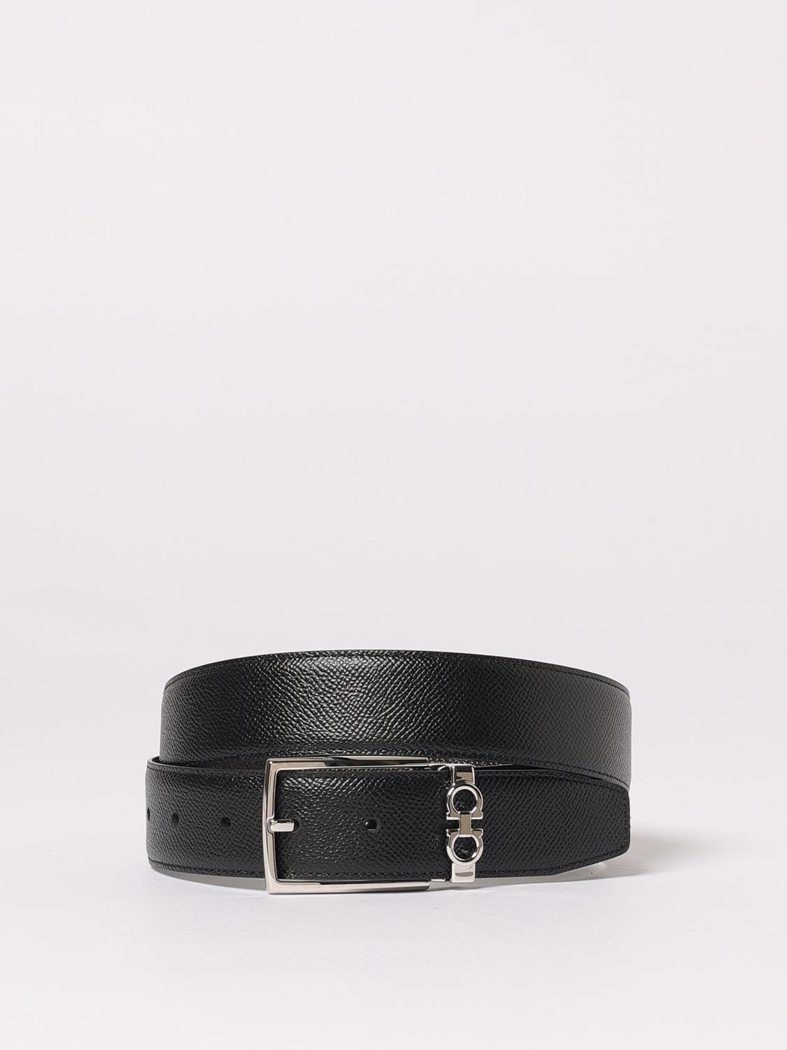 FERRAGAMO Belt Men color Black　FERRAGAMO ベルト メンズ カラー ブラック FERRAGAMO