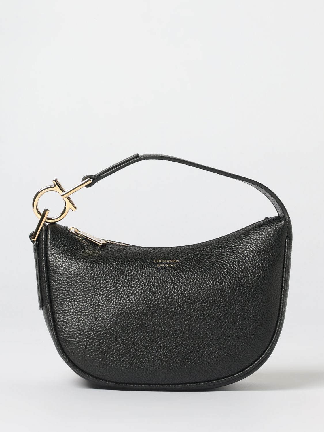 Ferragamo Shoulder Bag  Woman Color Black In Black