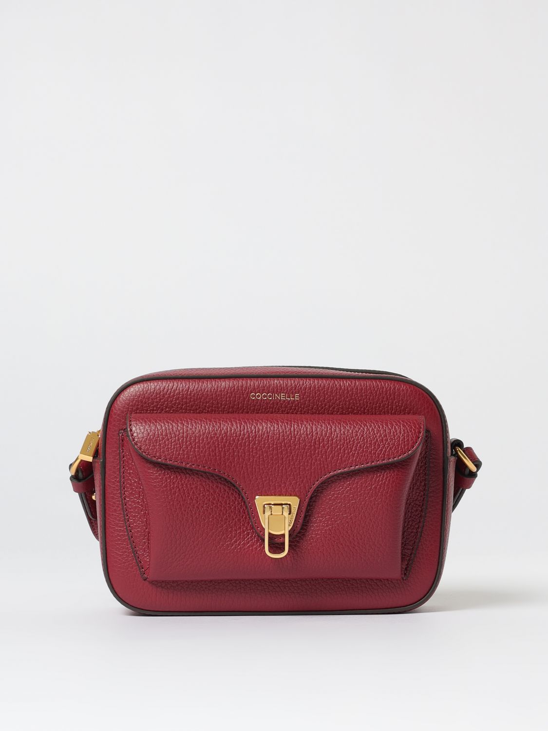 Coccinelle Mini Bag  Woman Color Burgundy In Burgundy