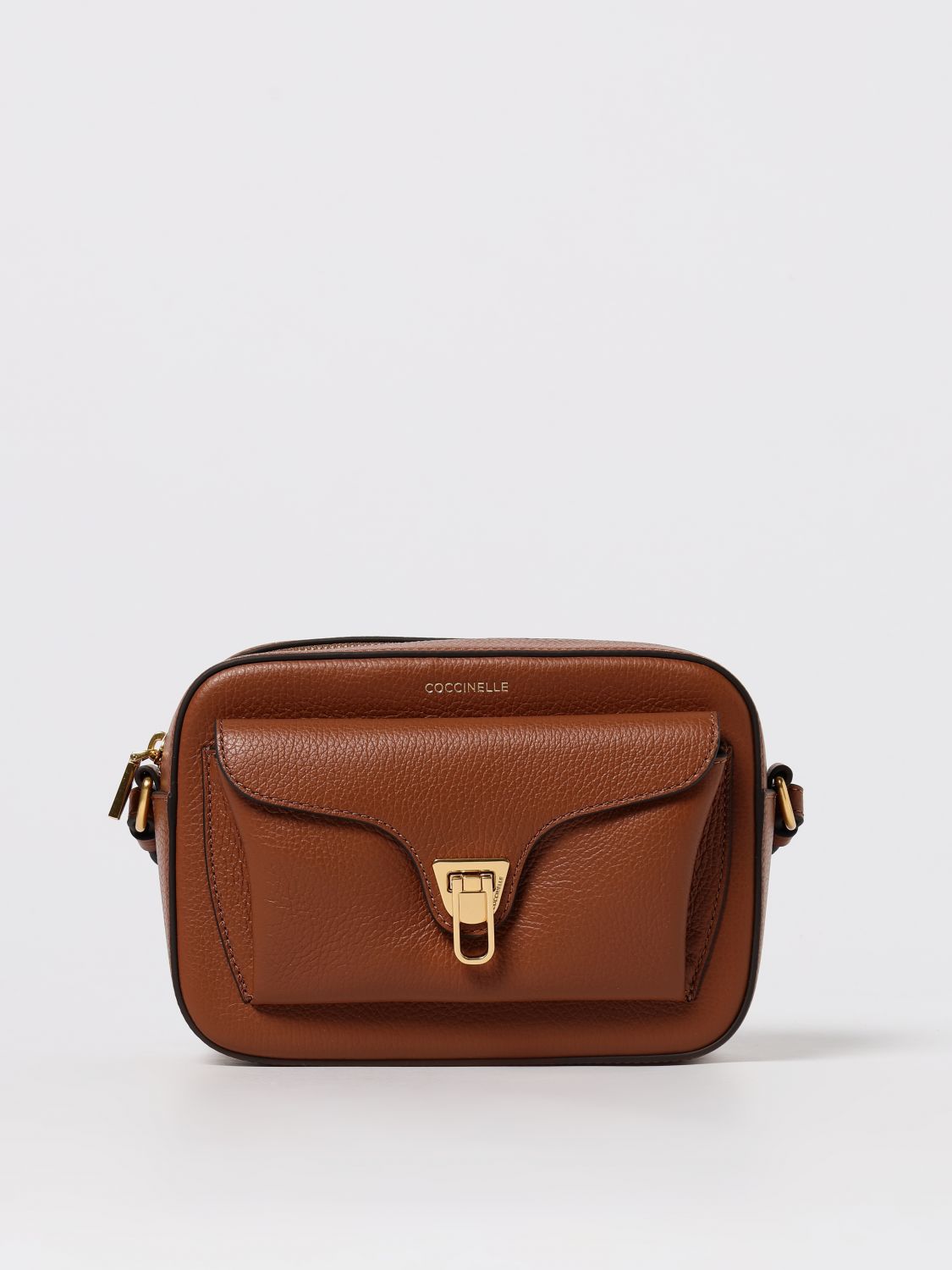 Coccinelle Mini Bag  Woman Color Leather In Brown