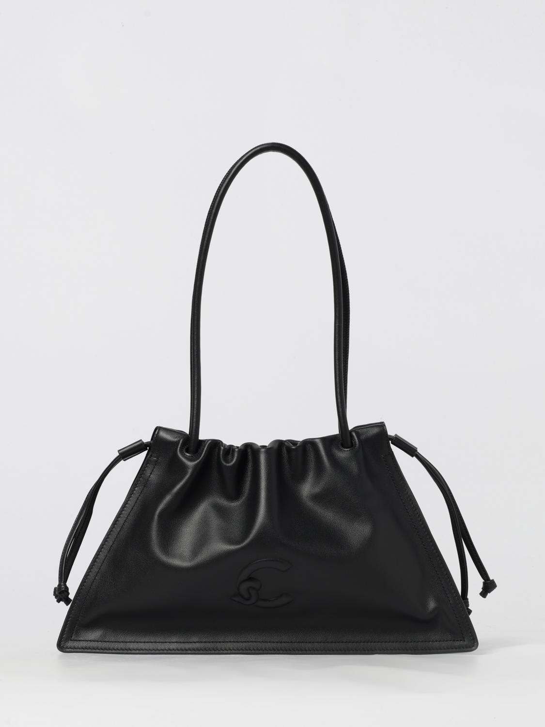 Coccinelle Shoulder Bag  Woman Color Black In Black