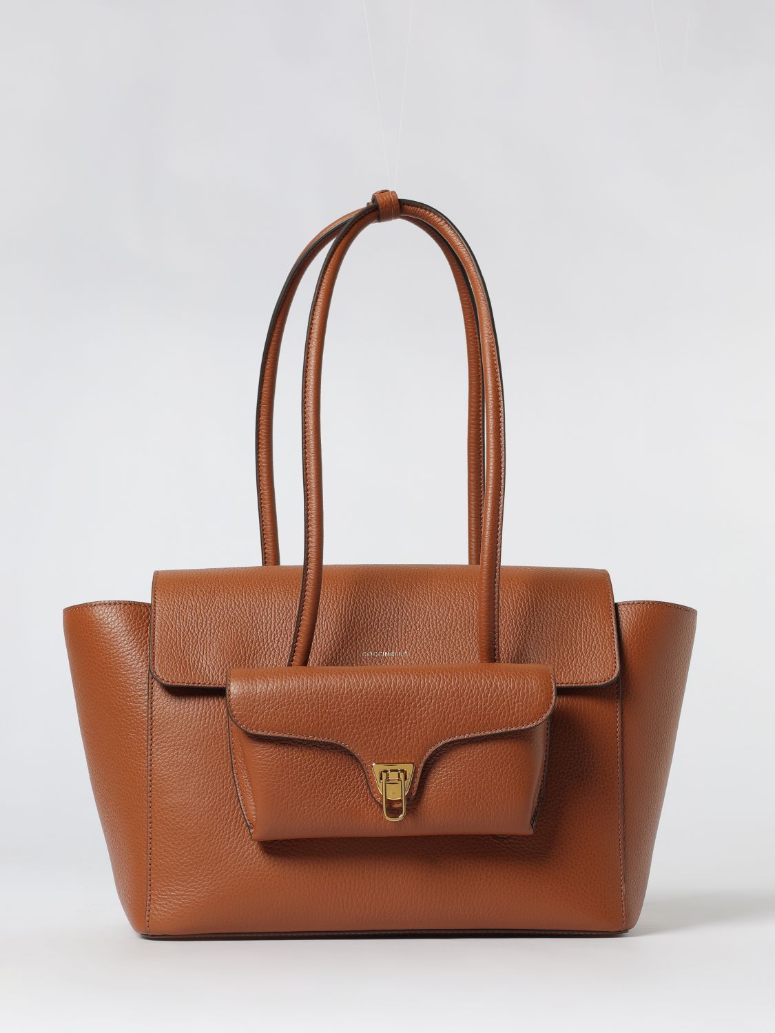 Coccinelle Double Beat Medium In Brown