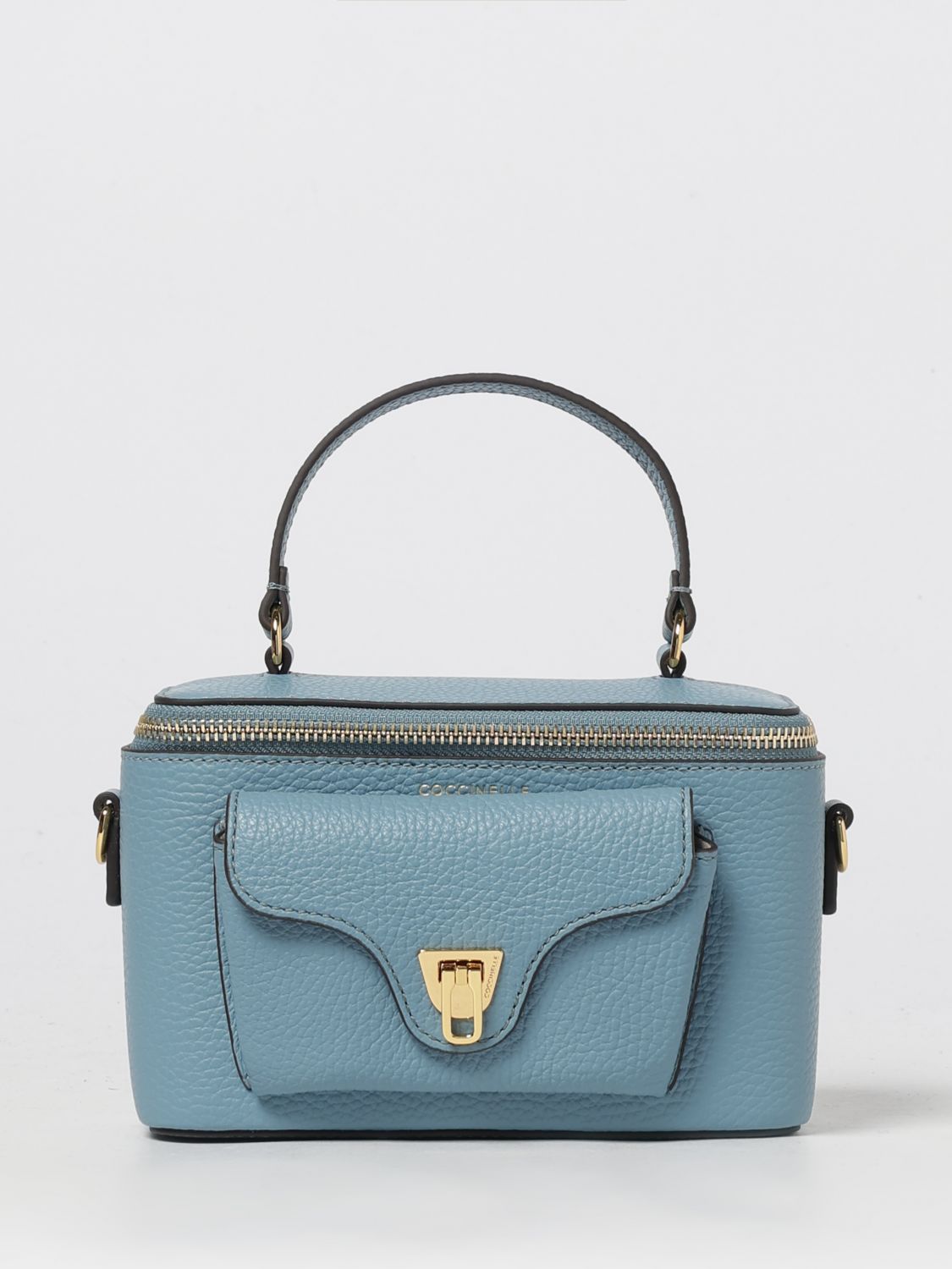 Coccinelle Mini Bag Woman Color Blue In Blue