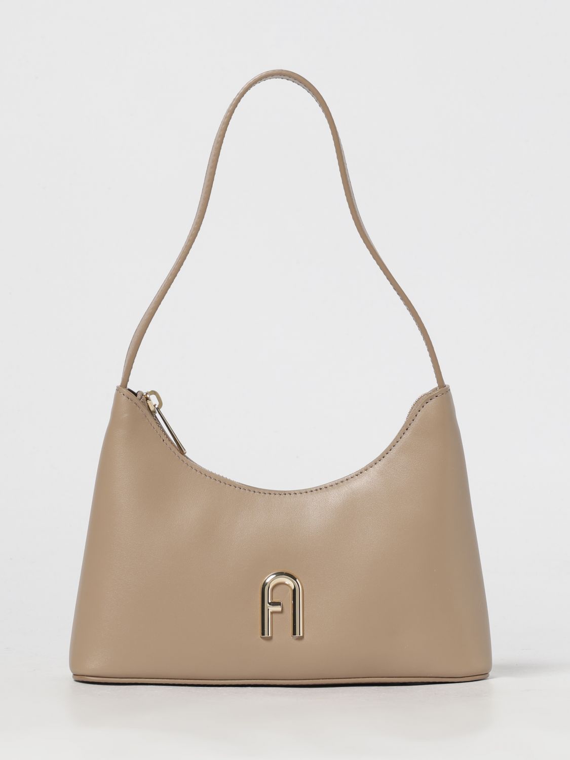 Furla Shoulder Bag  Woman Color Dove Grey In Brown