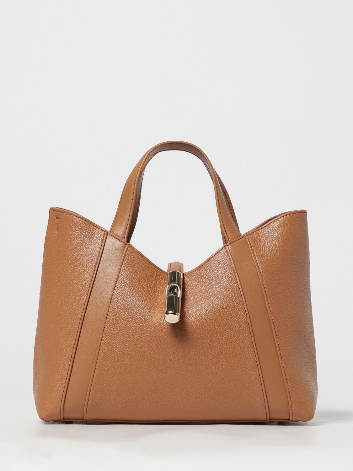 Furla Handbag Woman Color Leather In Brown
