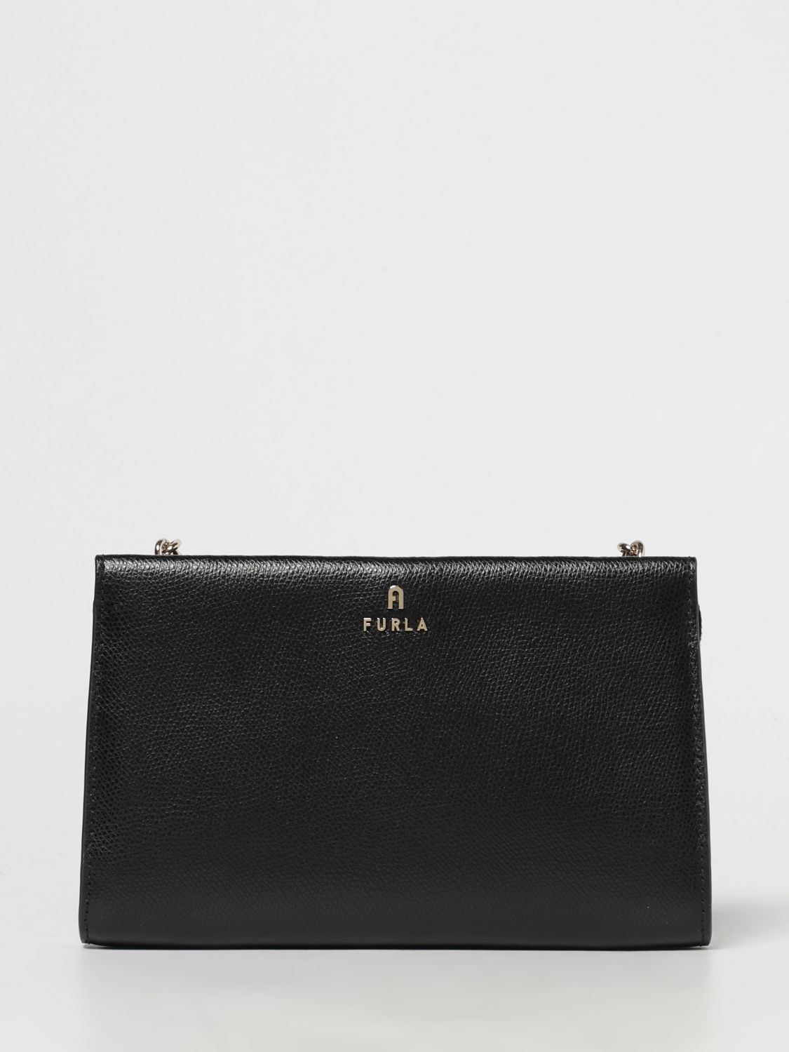 Furla Crossbody Bag  Woman Color Black In Black