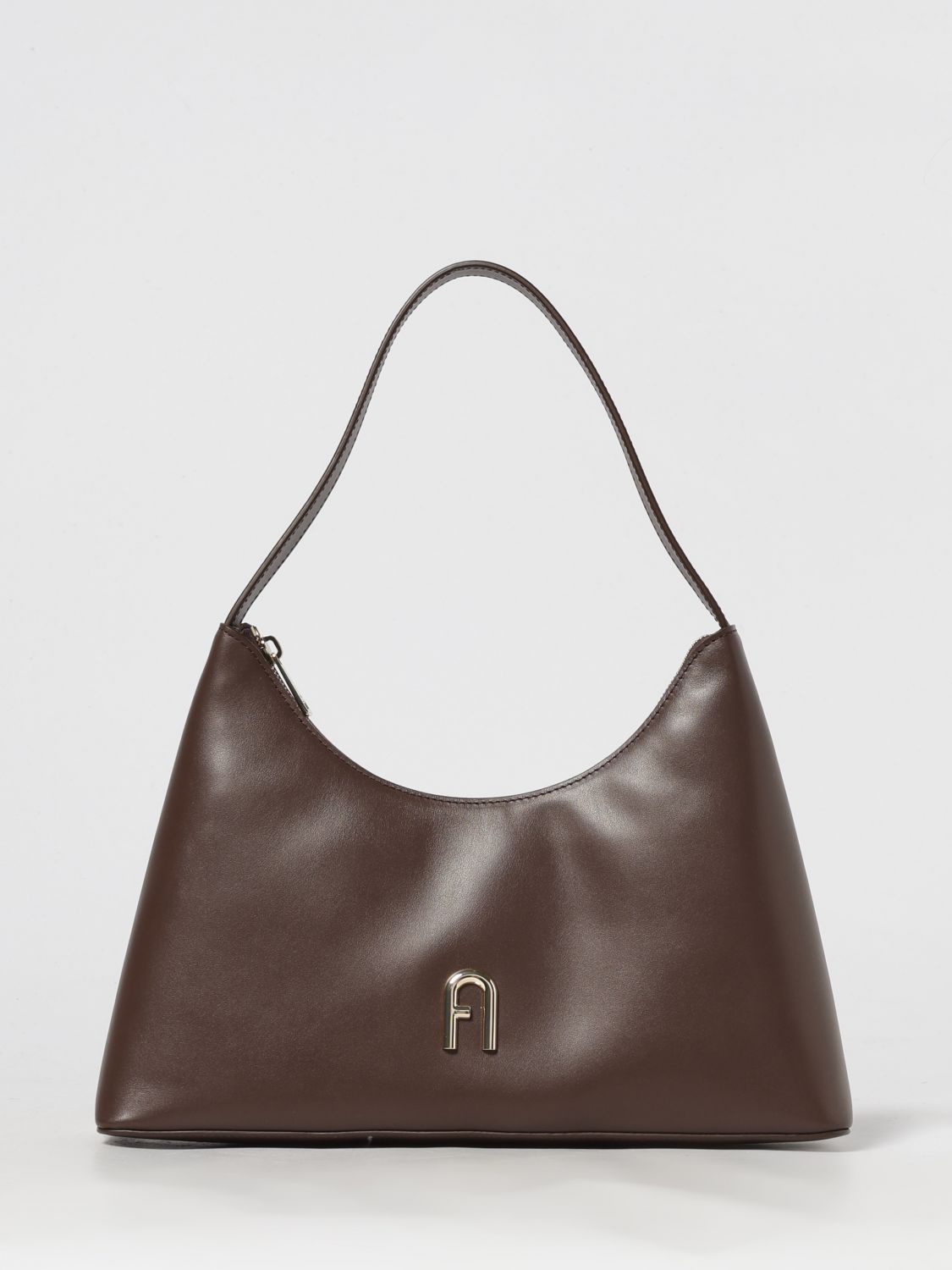 Furla Shoulder Bag Woman Color Coffee In Brown