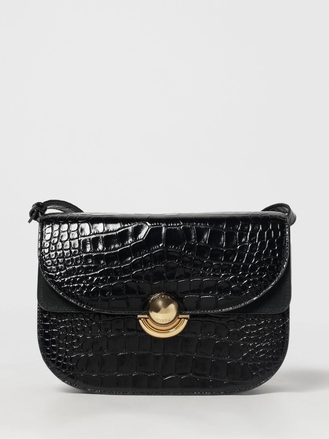 Furla Crossbody Bag  Woman Color Black In Black