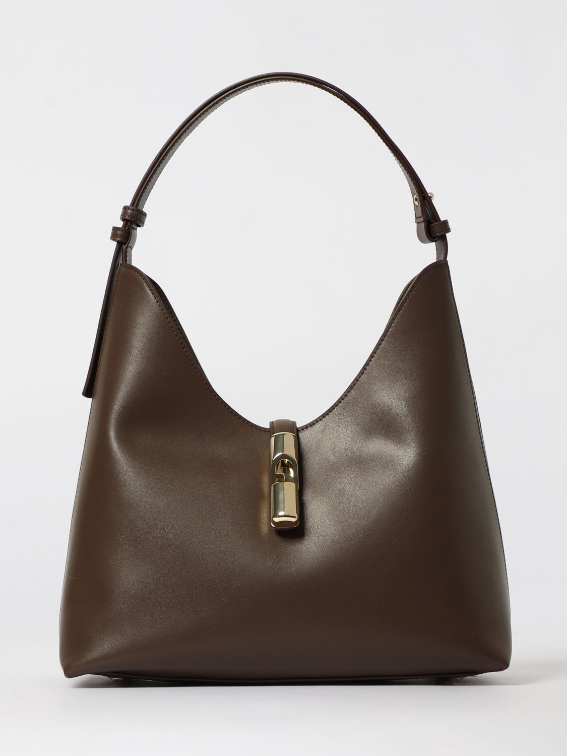 Furla Shoulder Bag Woman Color Brown In Brown
