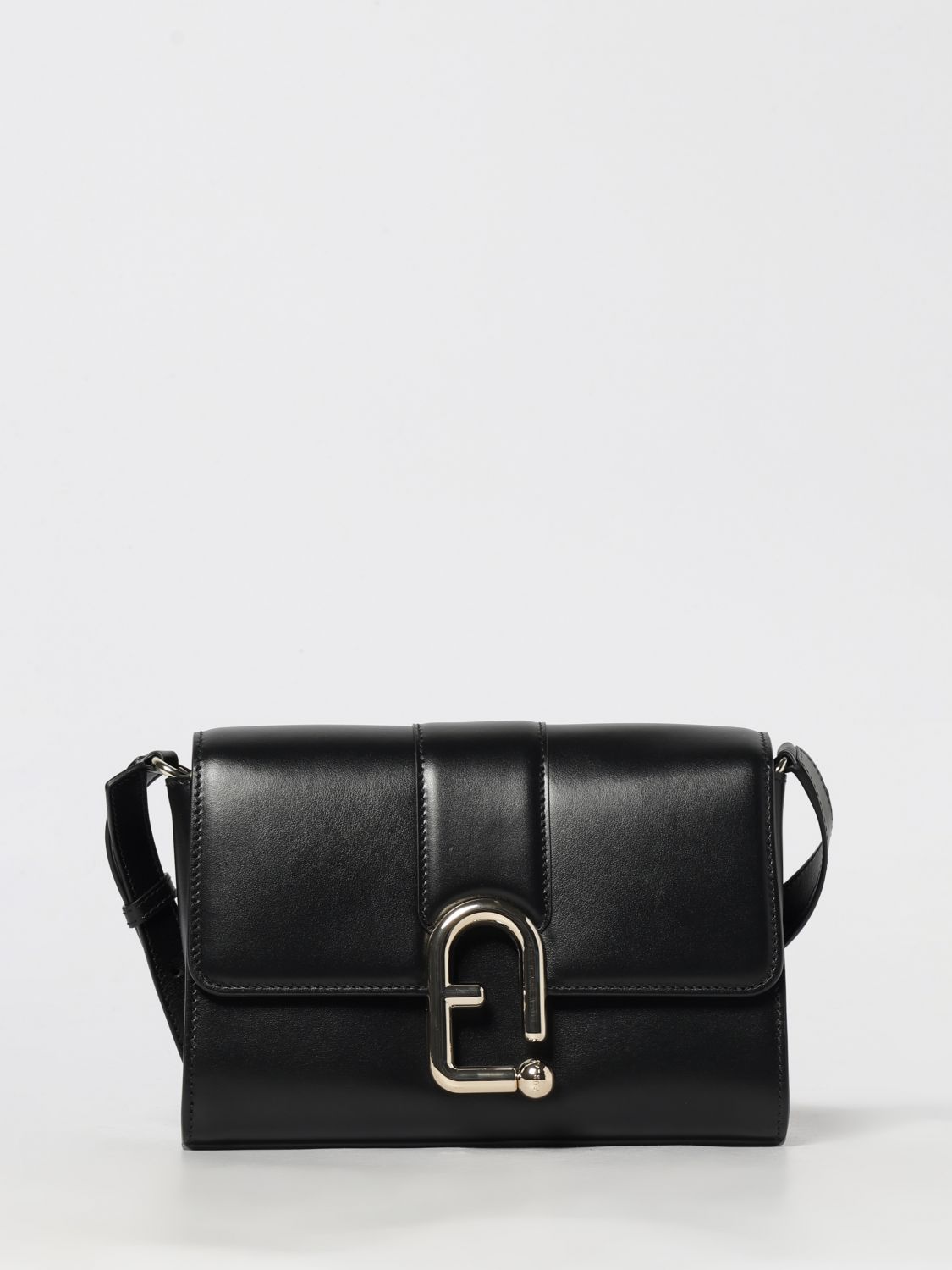 Furla Crossbody Bag  Woman Color Black In Black