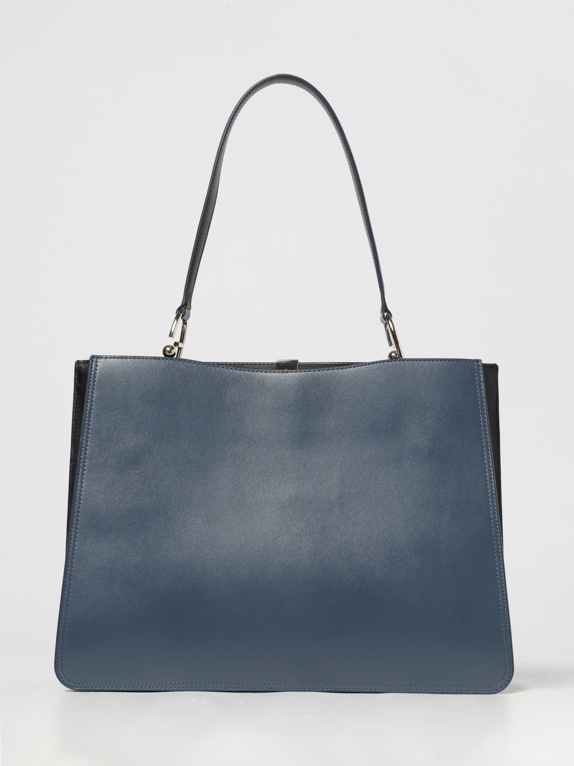 Furla Shoulder Bag Woman Color Grey In Blue