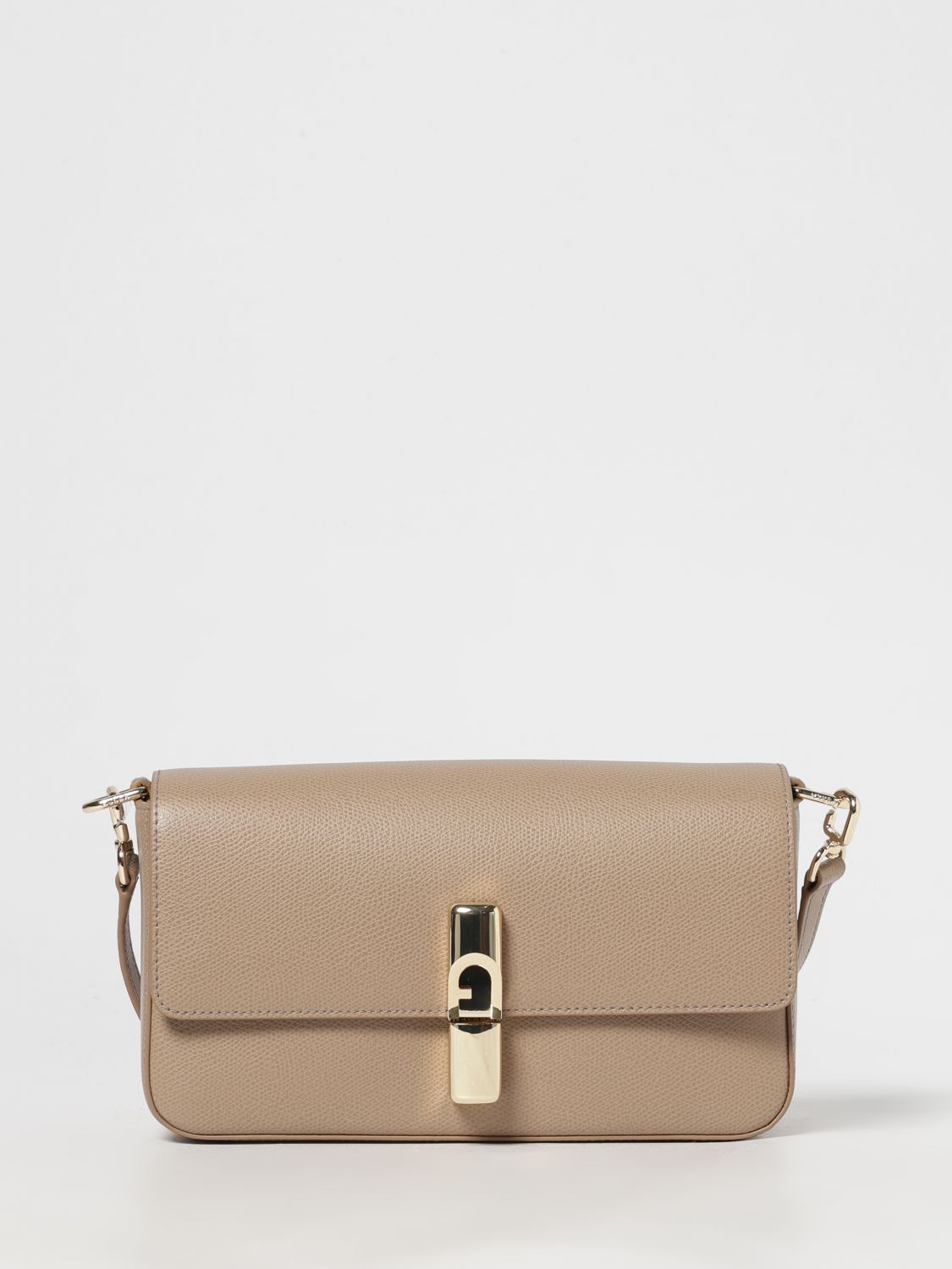 Furla Shoulder Bag Woman Color Dove Grey In Neutral