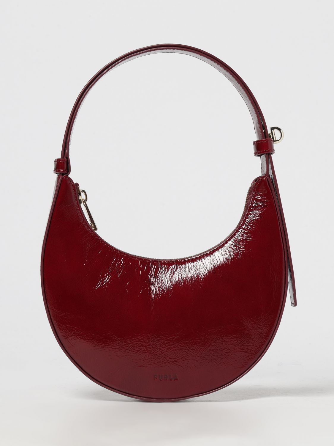 Furla Shoulder Bag Woman Color Red In Gold