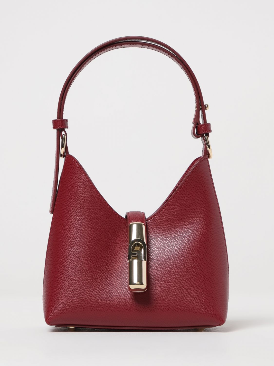 Furla Mini Iride Shoulder Bag In Red
