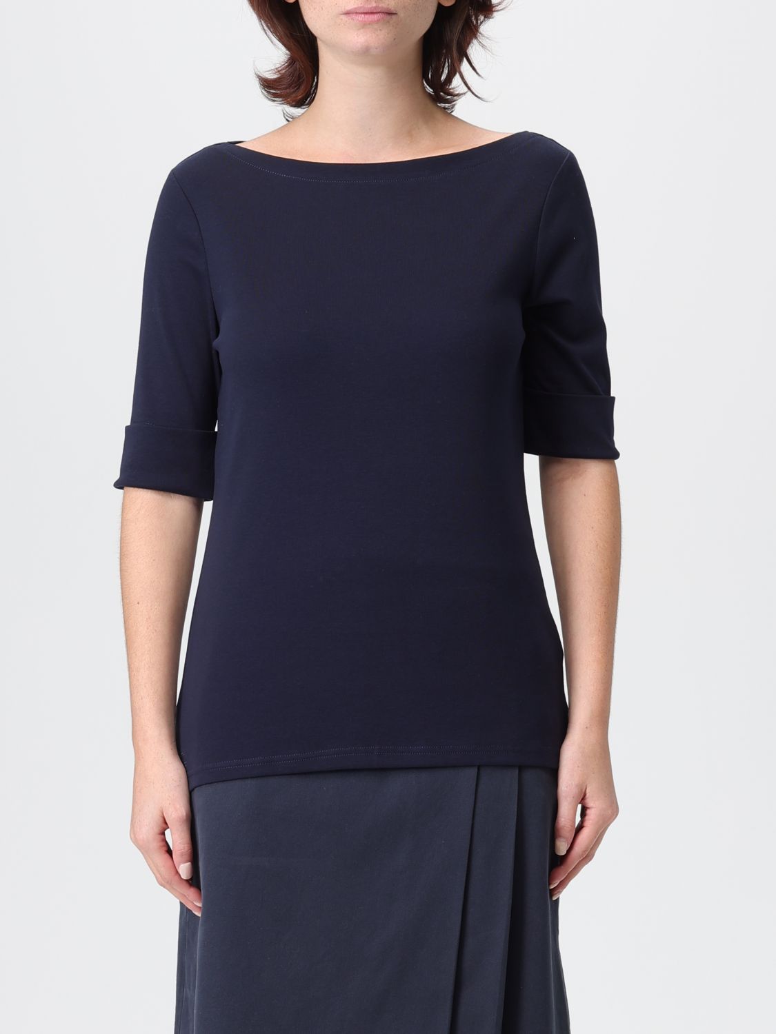 Ralph Lauren T-shirt Lauren  Woman Color Blue In Blue