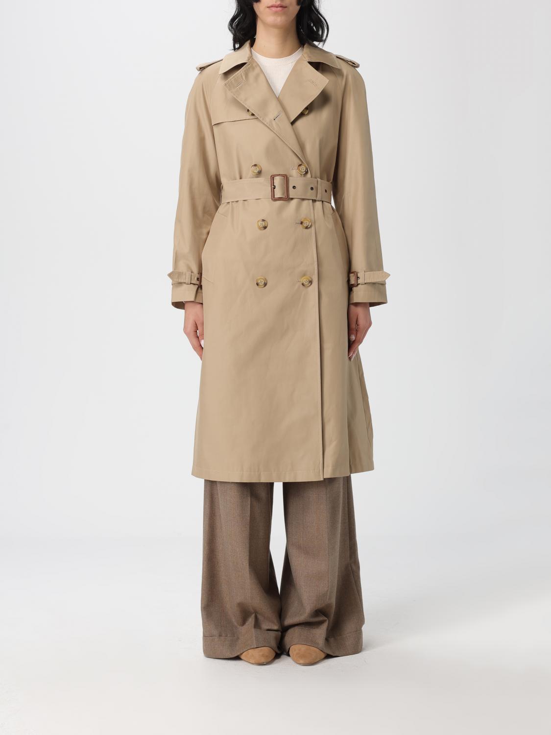 Ralph Lauren Coat Lauren  Woman Color Beige In Neutral
